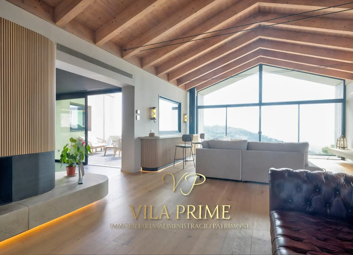 Living room of Houses for sale in Cabrils  with Air Conditioner, Heating and Private garden