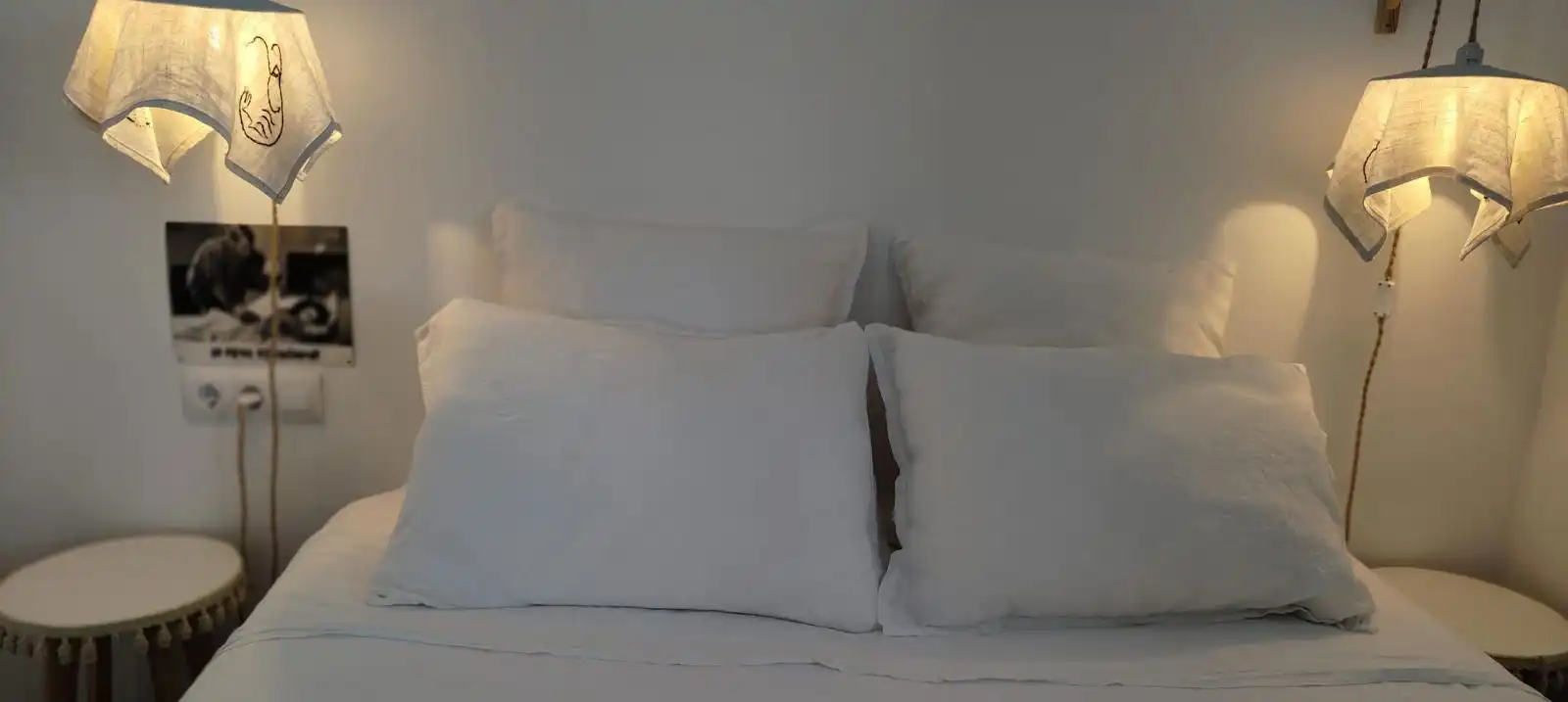 Schlafzimmer von Dachboden zum Verkauf in Palafrugell mit Klimaanlage, Heizung und Terrasse
