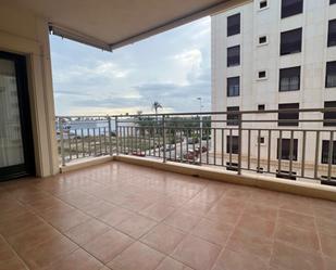 Balcony of Flat to rent in Elche / Elx  with Air Conditioner, Terrace and Balcony