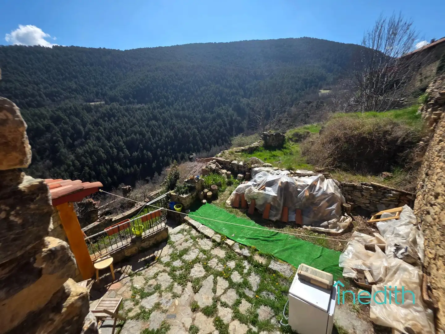 Jardí de Casa o xalet en venda en El Pont de Bar amb Aire condicionat, Jardí privat i Terrassa