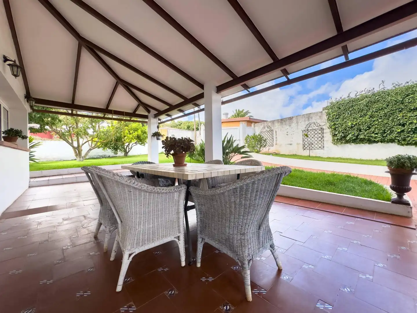 Terraza de Casa o chalet en venta en El Rosario con Calefacción, Jardín privado y Terraza