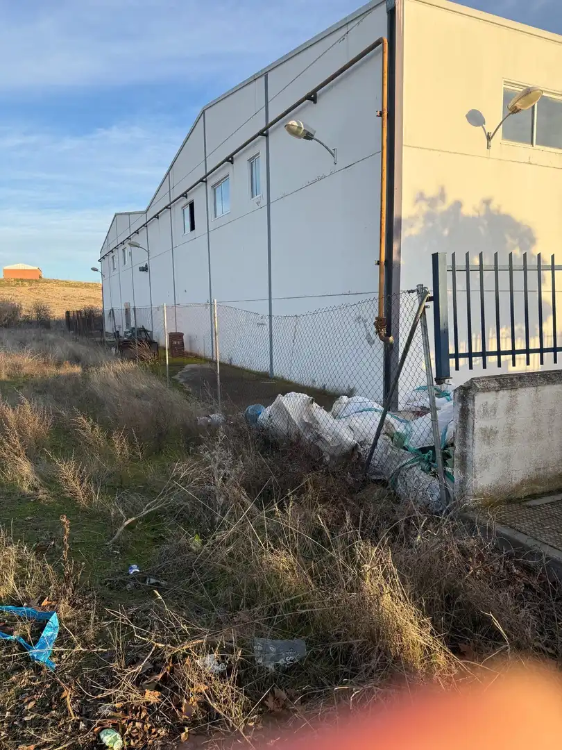 Außenansicht von Fabrikhallen zum Verkauf in Camarena