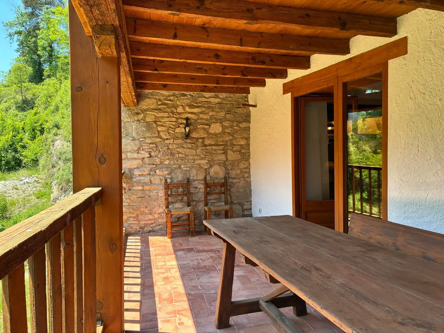 Terrassa de Finca rústica en venda en Borredà amb Jardí privat, Terrassa i Traster