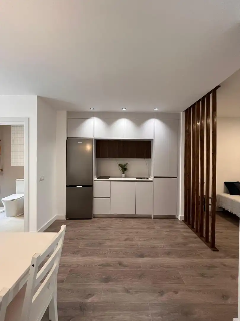 Cocina de Piso en venta en Málaga con Parquet, Terraza y Amueblado