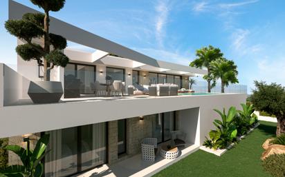 Terrassa de Casa o xalet en venda en Calpe / Calp amb Piscina