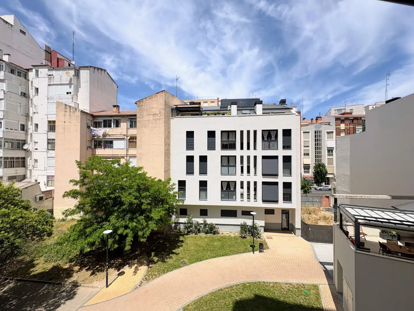 Vista exterior de Pis en venda en Valladolid amb Calefacció