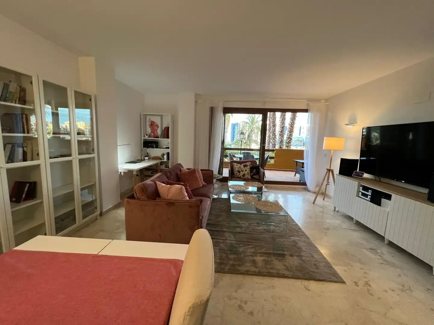 Sala d'estar de Pis en venda en Torrevieja amb Calefacció, Terrassa i Moblat