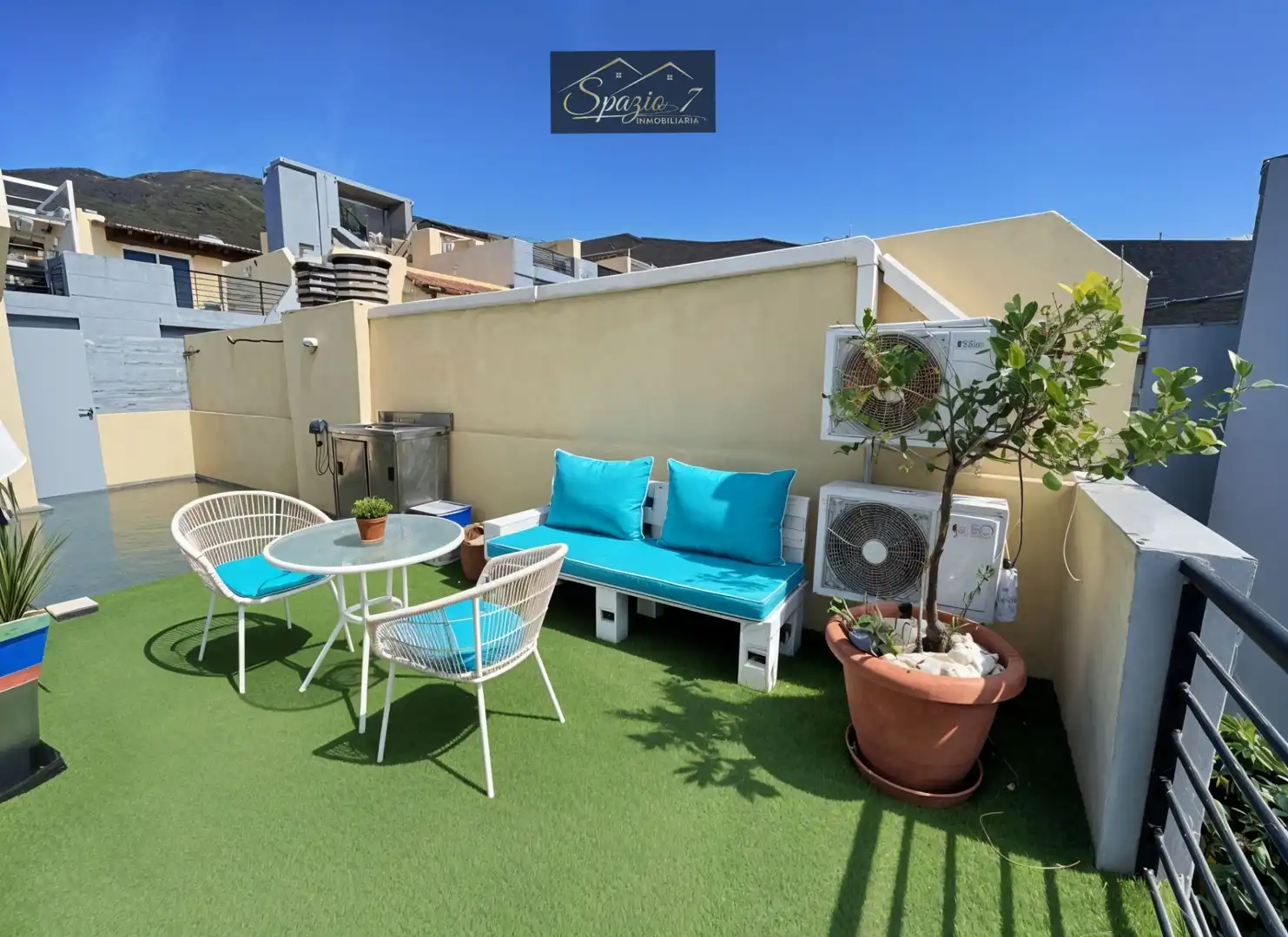 Terraza de Dúplex en venta en Candelaria con Aire acondicionado, Amueblado y Horno