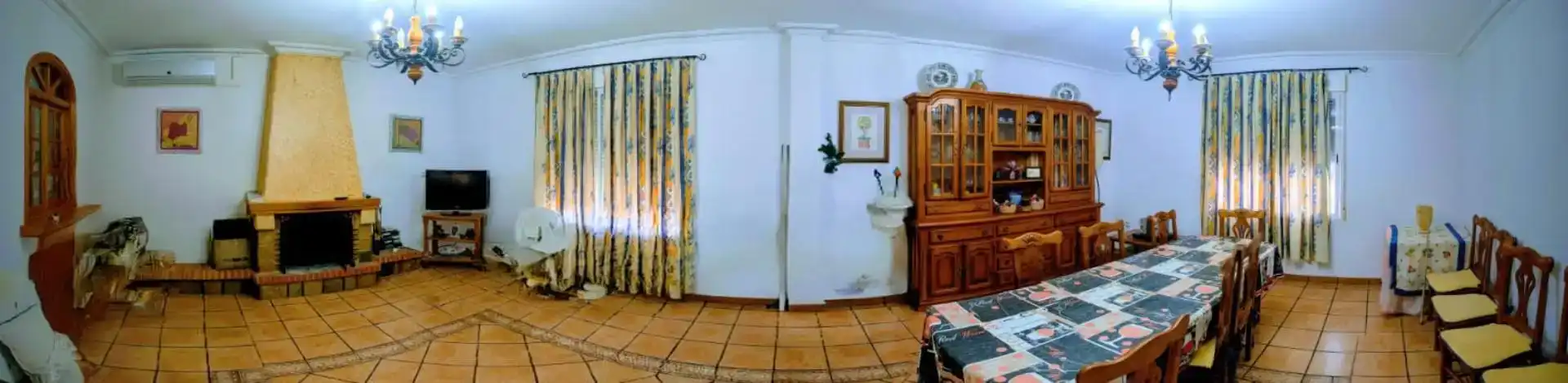 Sala de estar de Casa o chalet en venta en Elche / Elx con Aire acondicionado y Piscina