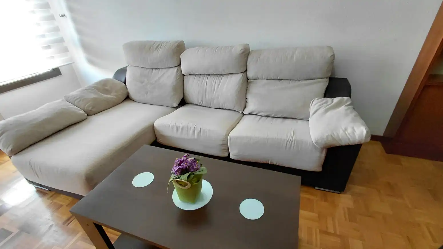 Living room of Flat for rent in Burlada / Burlata  with Heating