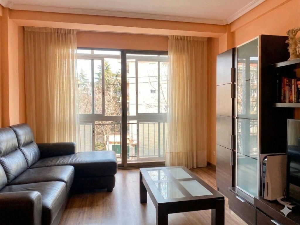 Wohnzimmer von Wohnung zum Verkauf in Móstoles mit Klimaanlage, Heizung und Terrasse