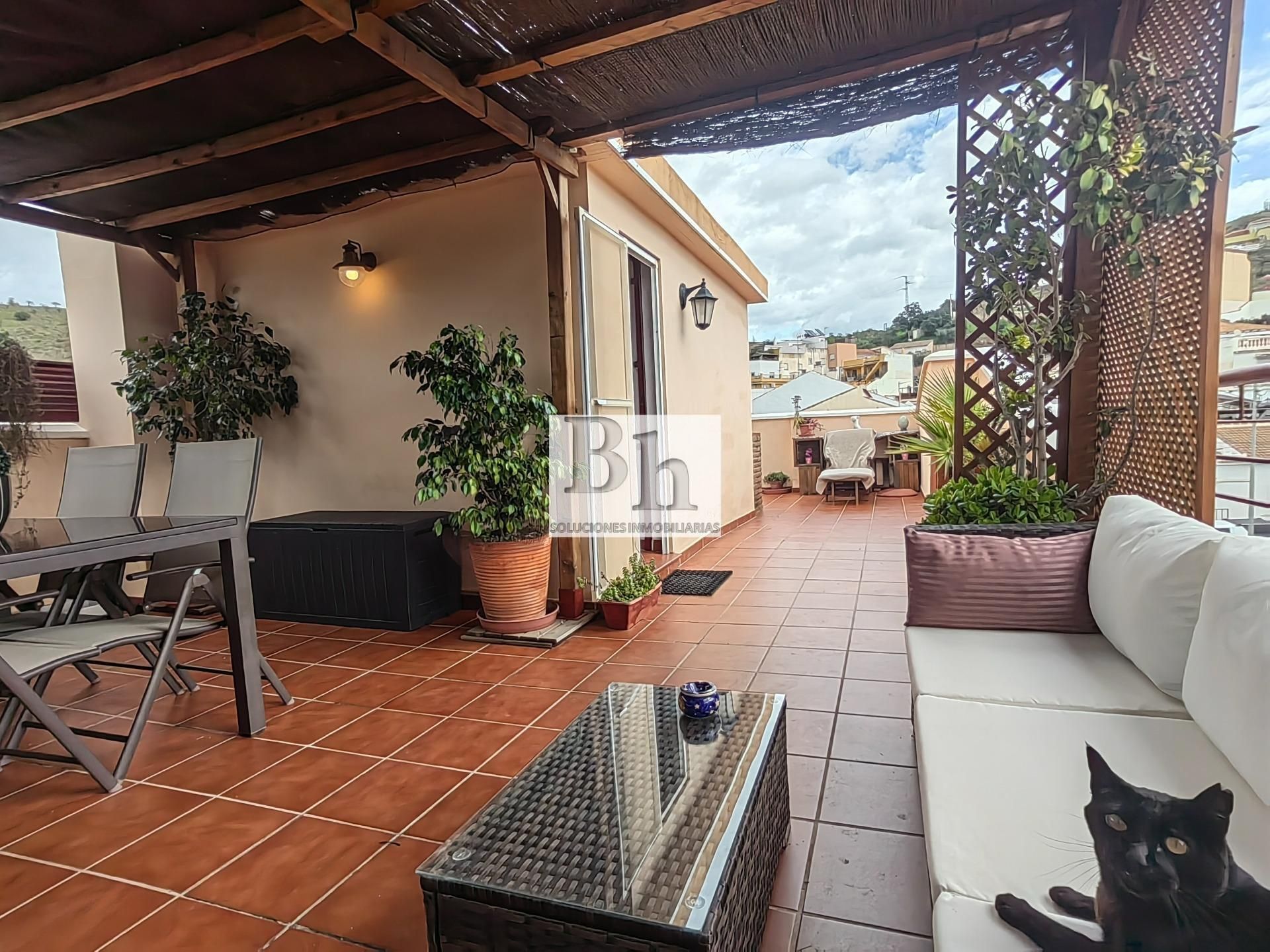 Terrace of Single-family semi-detached for sale in Málaga Capital  with Air Conditioner, Terrace and Storage room