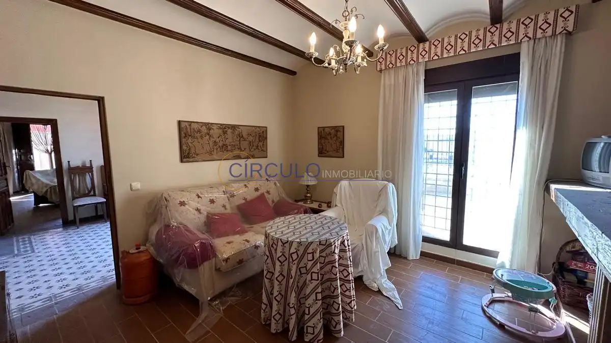 Sala de estar de Casa o chalet en venta en Lorca con Calefacción, Trastero y Amueblado