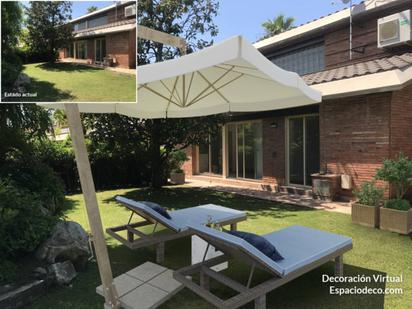 Terrace of House or chalet to rent in Sant Just Desvern  with Air Conditioner and Terrace