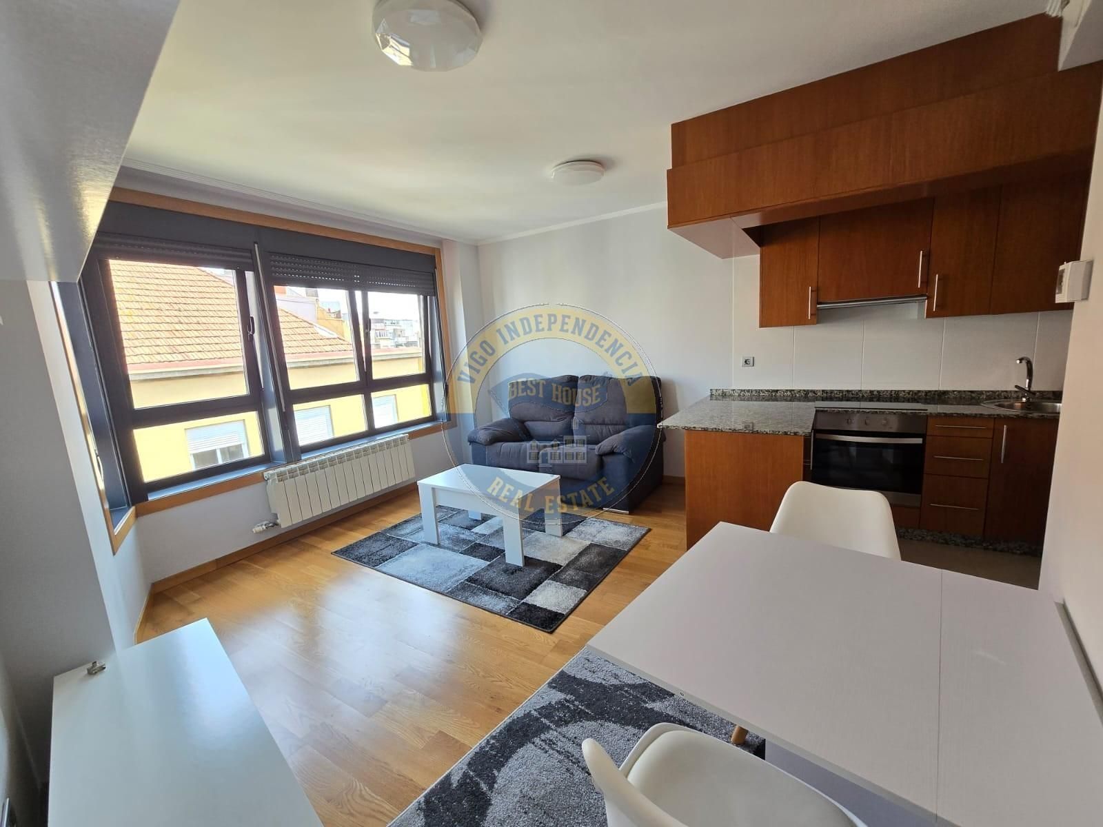 Living room of Apartment to rent in Vigo   with Heating and Storage room