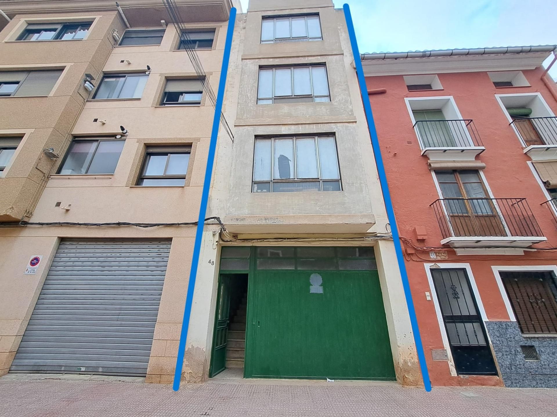 Vista exterior de Casa o chalet en venta en Utiel con Terraza