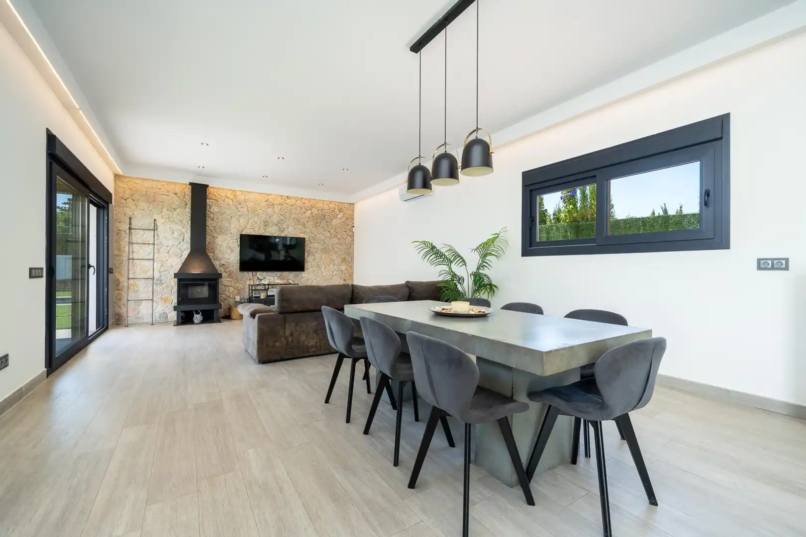 Comedor de Casa o chalet en venta en Llucmajor con Aire acondicionado, Calefacción y Jardín privado