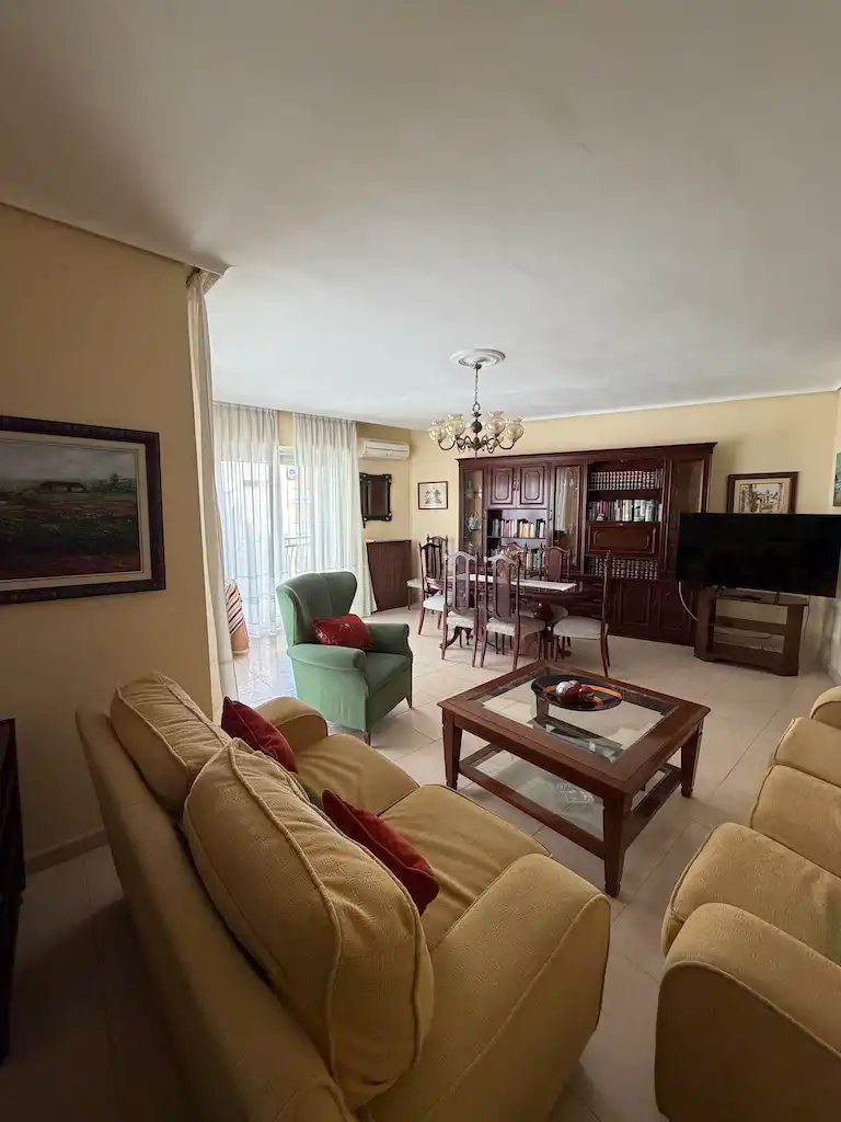 Living room of Flat for sale in Albacete  with Heating and Balcony