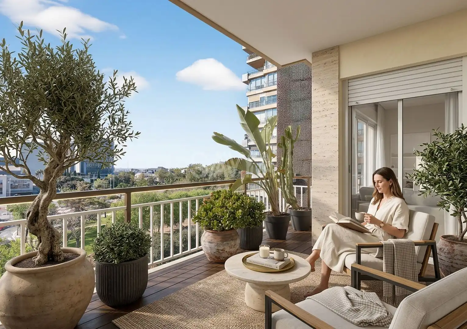 Terraza de Piso en venta en Barcelona con Aire acondicionado, Calefacción y Parquet