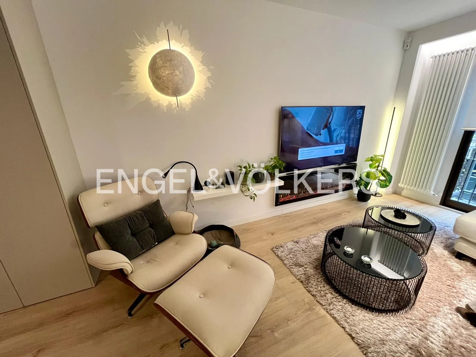 Sala d'estar de Pis en venda en  Valencia Capital amb Aire condicionat, Calefacció i Moblat