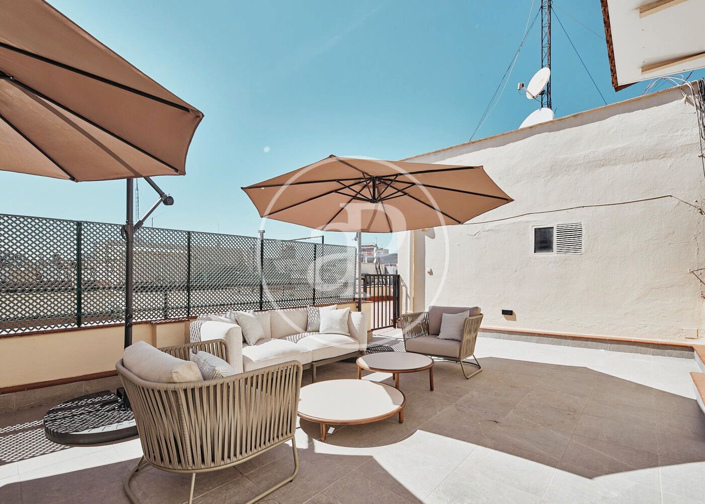 Terrace of Flat for sale in  Madrid Capital  with Air Conditioner, Heating and Terrace