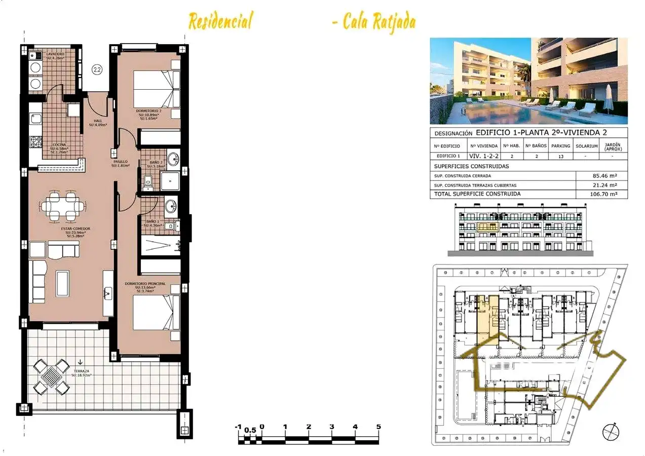 Flat for sale in Capdepera  with Air Conditioner, Private garden and Storage room