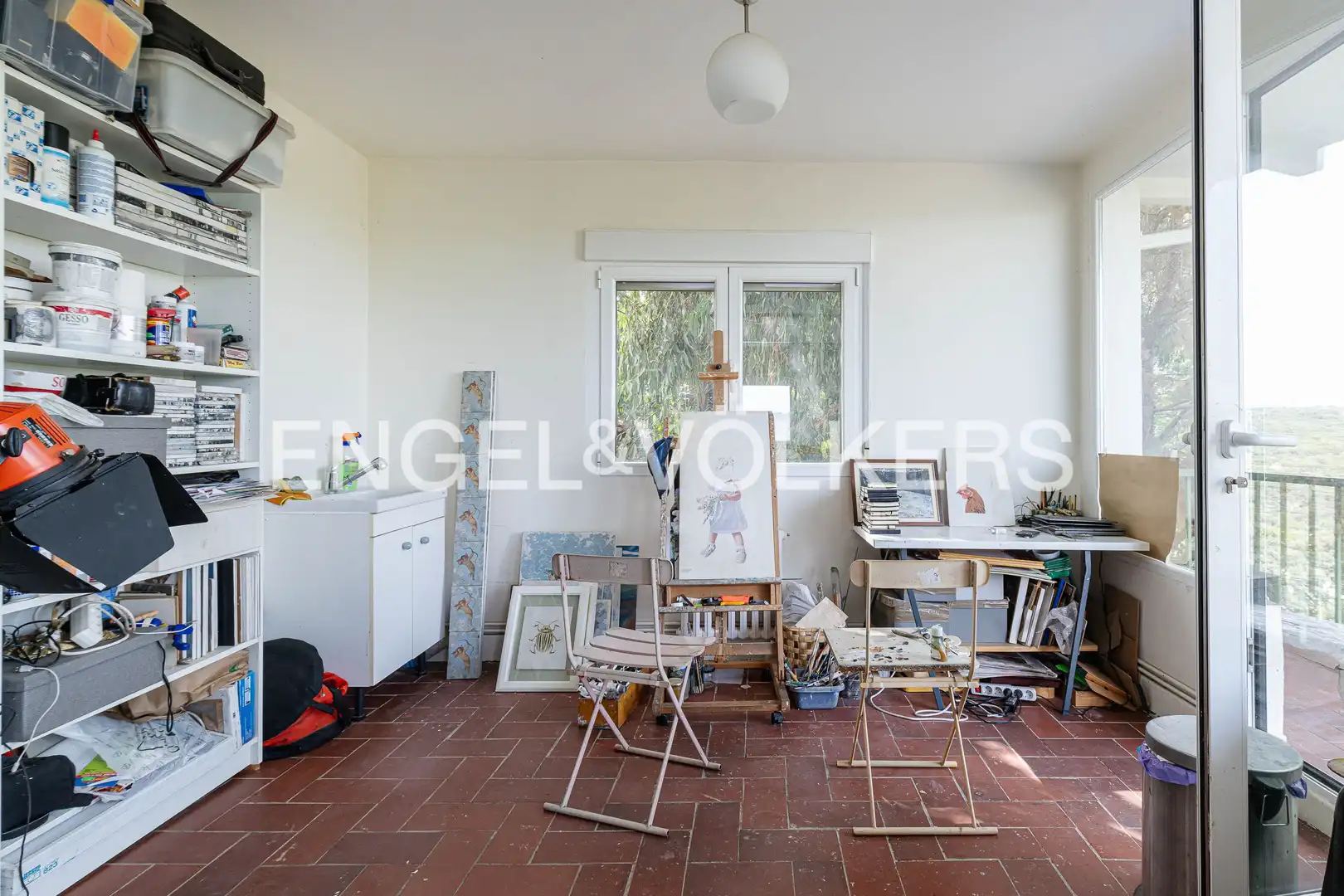 Sala d'estar de Casa o xalet en venda en Galapagar amb Calefacció, Jardí privat i Terrassa