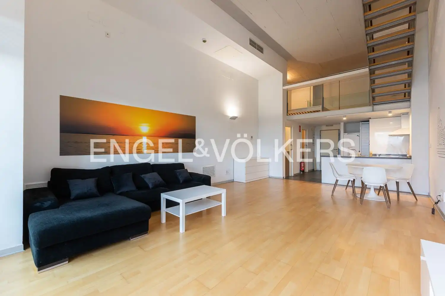 Sala de estar de Piso de alquiler en Valencia con Aire acondicionado, Calefacción y Jardín privado