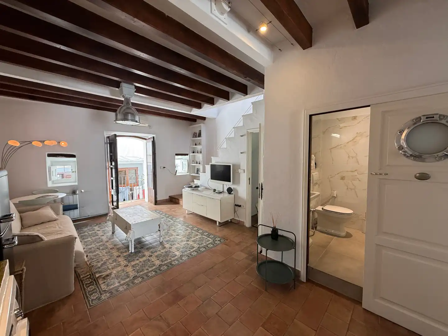 Sala d'estar de Apartament en venda en Eivissa amb Aire condicionat, Calefacció i Terrassa