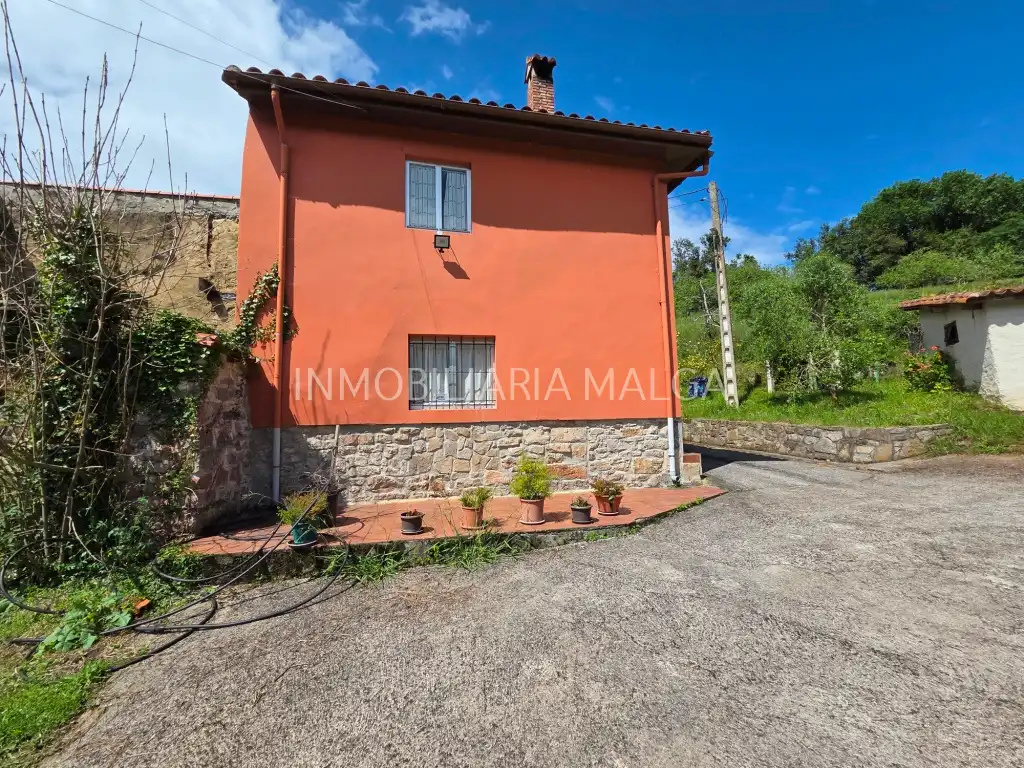 Vista exterior de Casa o xalet en venda en Colunga amb Parquet, Traster i Moblat