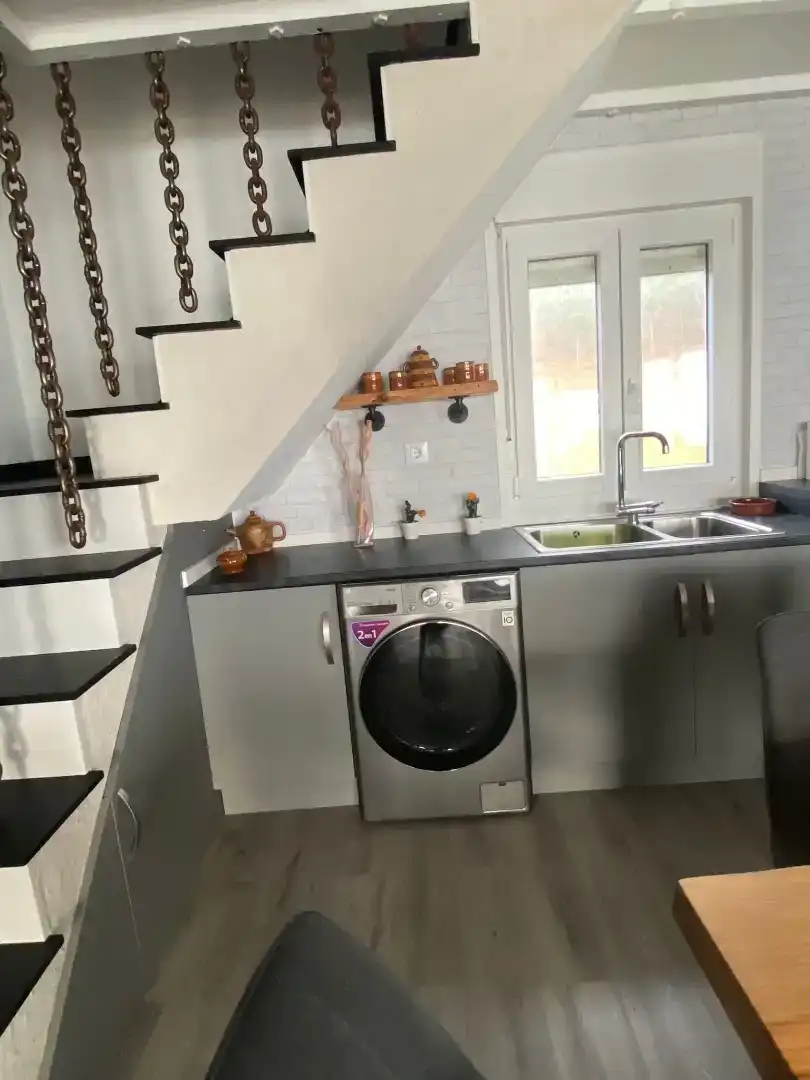 Cuina de Casa o xalet en venda en Camariñas amb Piscina i Balcó