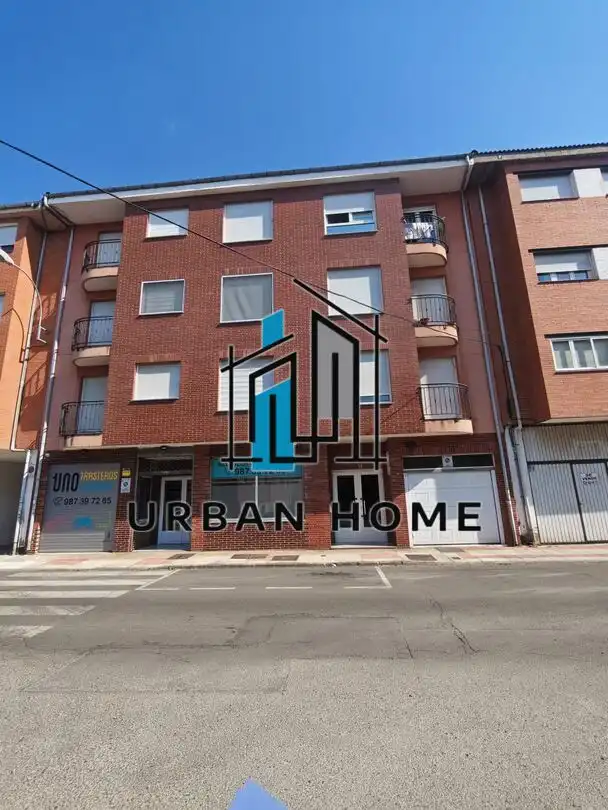 Exterior view of Flat for sale in San Andrés del Rabanedo  with Heating, Terrace and Storage room