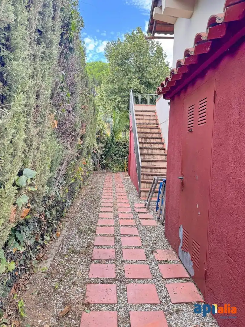 Vista exterior de Casa o chalet en venta en Calonge i Sant Antoni con Aire acondicionado, Calefacción y Jardín privado