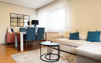 Living room of Flat for sale in  Logroño  with Heating, Parquet flooring and Terrace