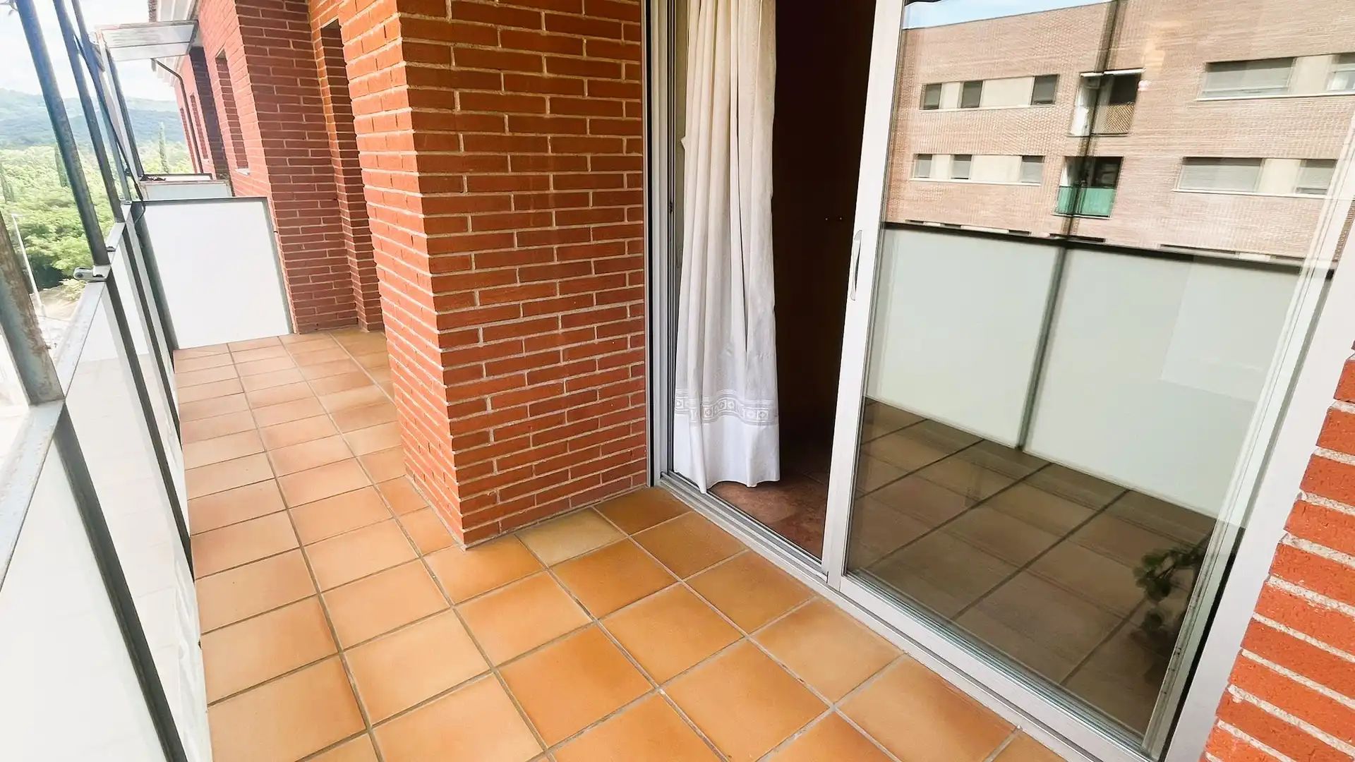 Balcony of Flat for sale in Hostalric  with Heating and Private garden