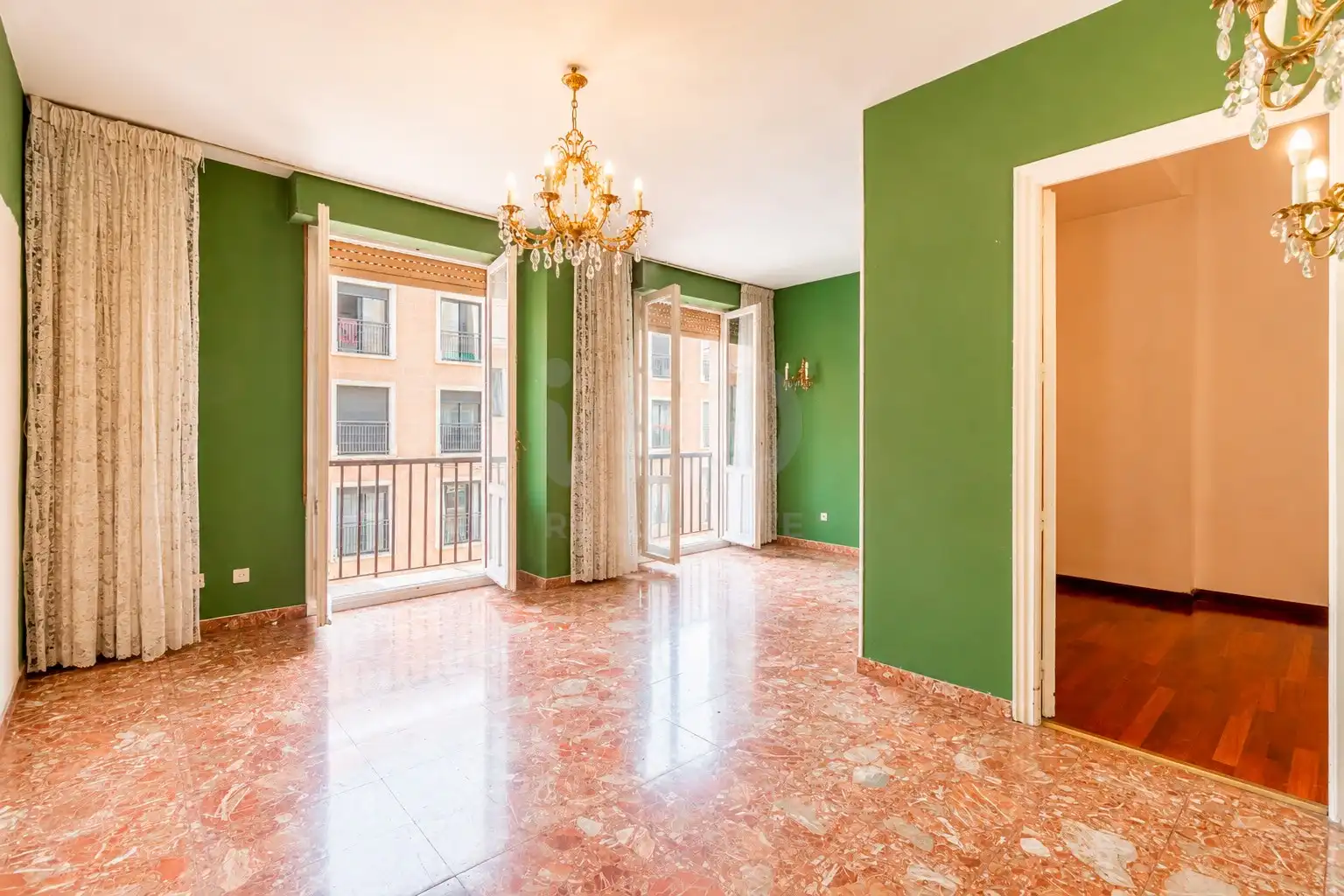 Sala de estar de Piso en venta en Madrid con Calefacción y Terraza