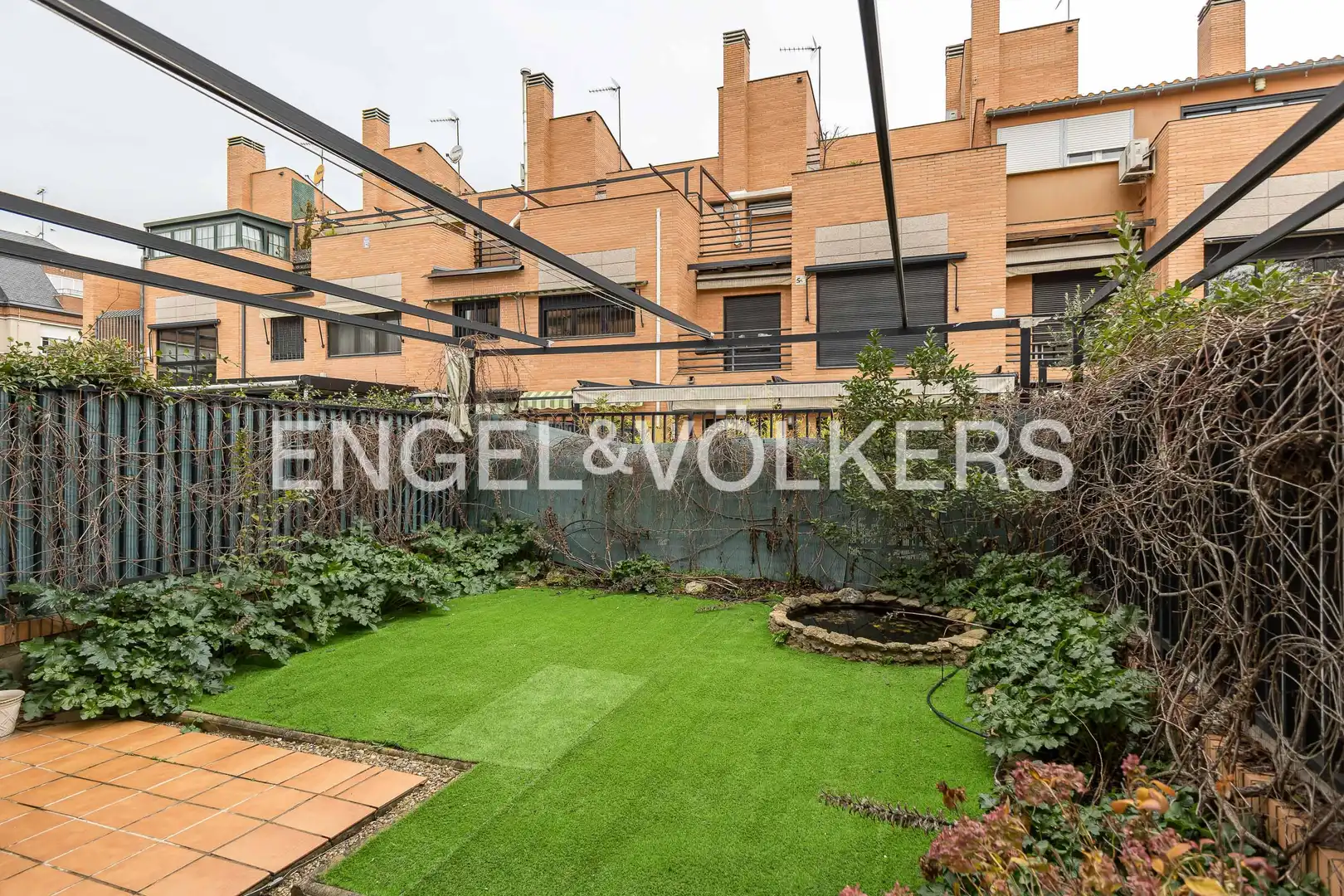 Terraza de Casa o chalet en venta en Madrid con Aire acondicionado, Calefacción y Jardín privado