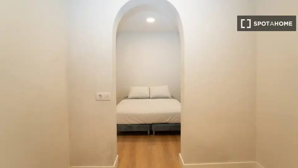 Habitación de Piso de alquiler en Barcelona con Aire acondicionado, Calefacción y Amueblado