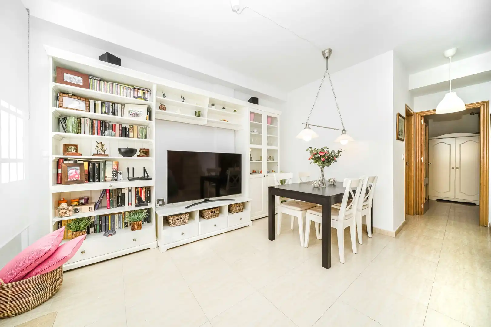 Sala d'estar de Casa o xalet en venda en Pilar de la Horadada amb Aire condicionat i Terrassa