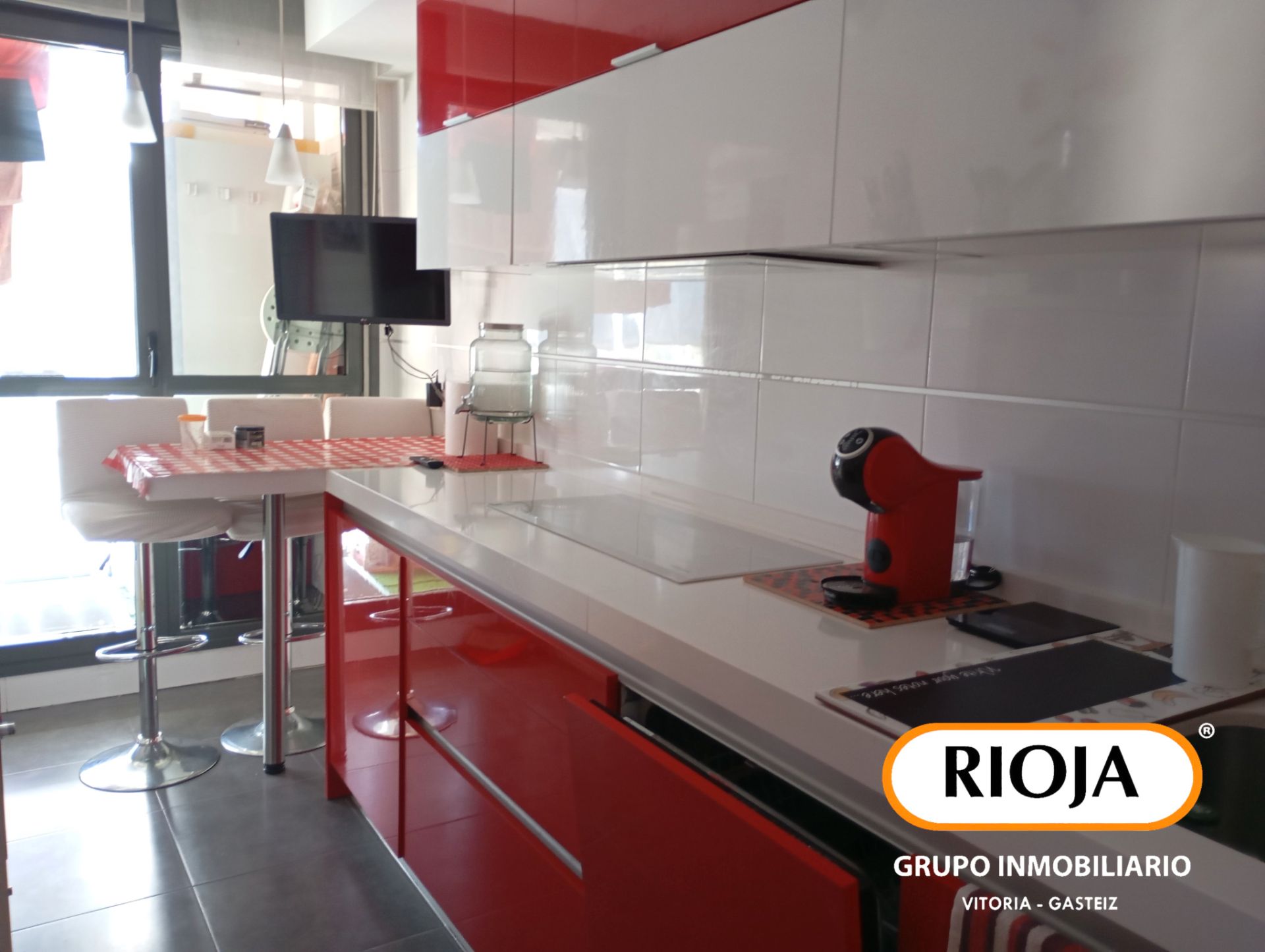 Cocina de Piso en venta en Vitoria - Gasteiz con Amueblado