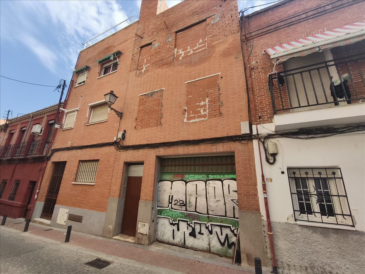 Exterior view of House or chalet for sale in  Madrid Capital