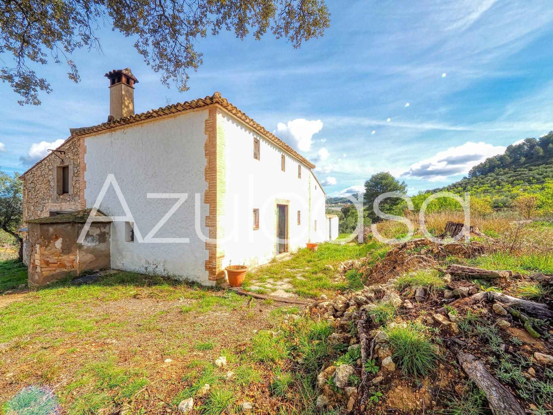 Garden of Country homes for sale in Banyeres de Mariola
