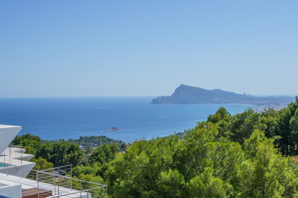 Exterior view of Single-family semi-detached to rent in Altea  with Air Conditioner, Heating and Terrace