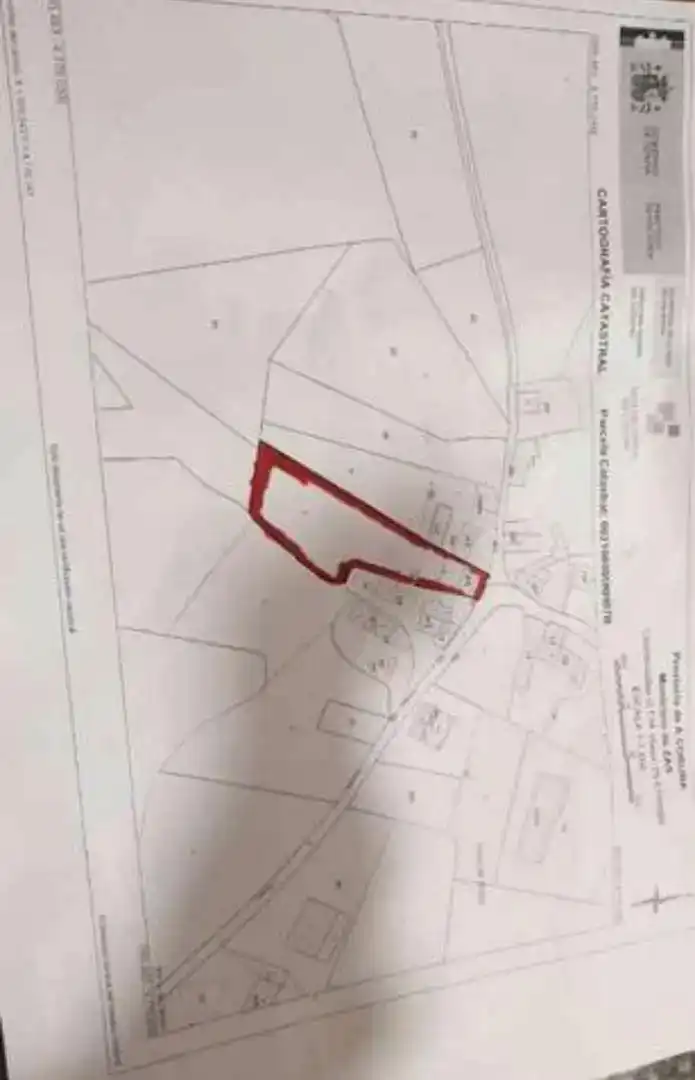 Finca rústica en venta en Zas
