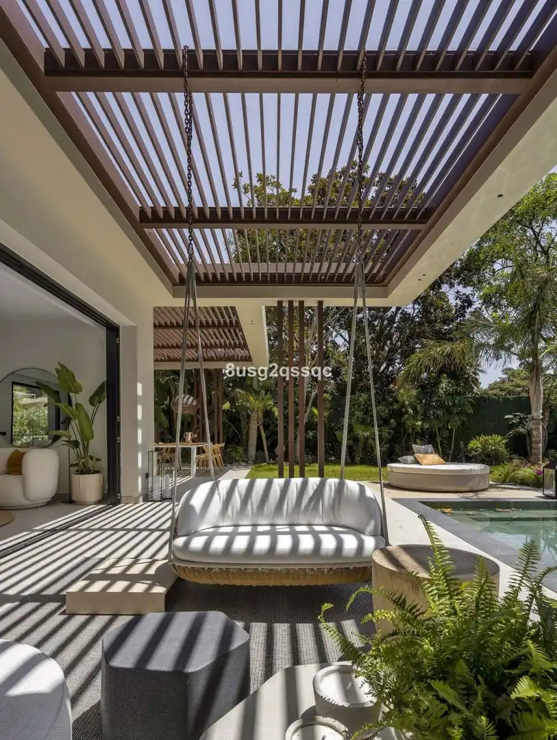 Terraza de Casa o chalet en venta en Marbella con Piscina comunitaria