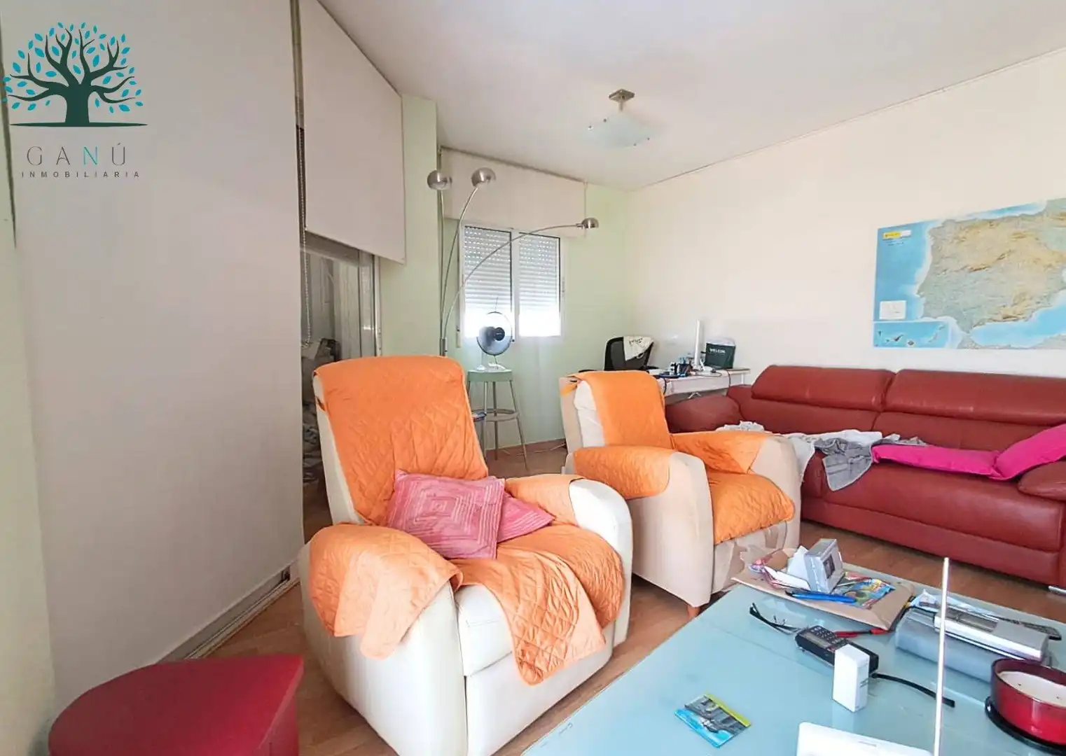Sala d'estar de Àtic en venda en Mazarrón amb Aire condicionat, Calefacció i Terrassa