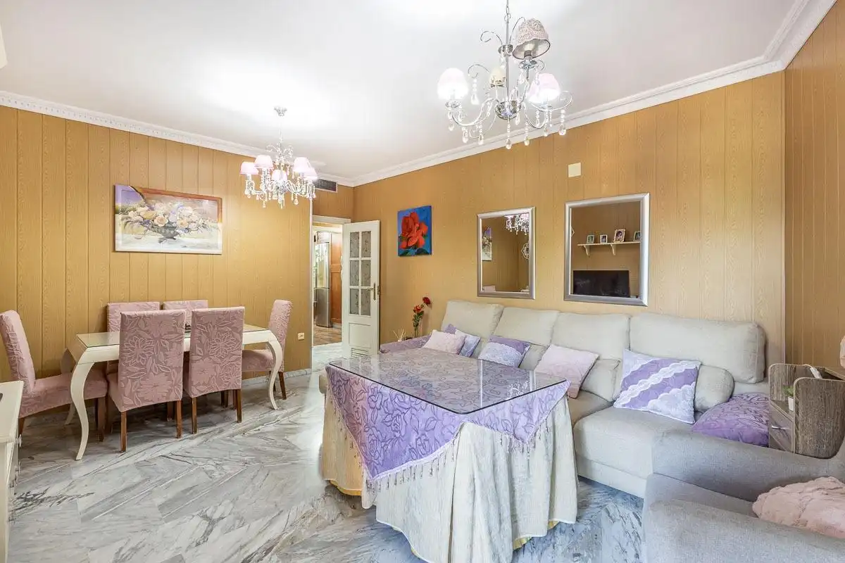 Dining room of Flat for sale in Granada  with Air Conditioner and Terrace