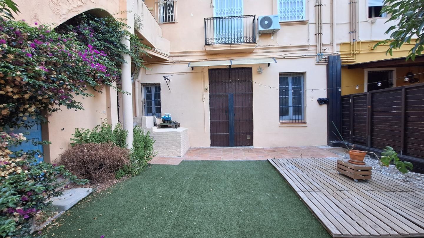 Garden of Planta baja for sale in Montgat  with Air Conditioner, Private garden and Terrace