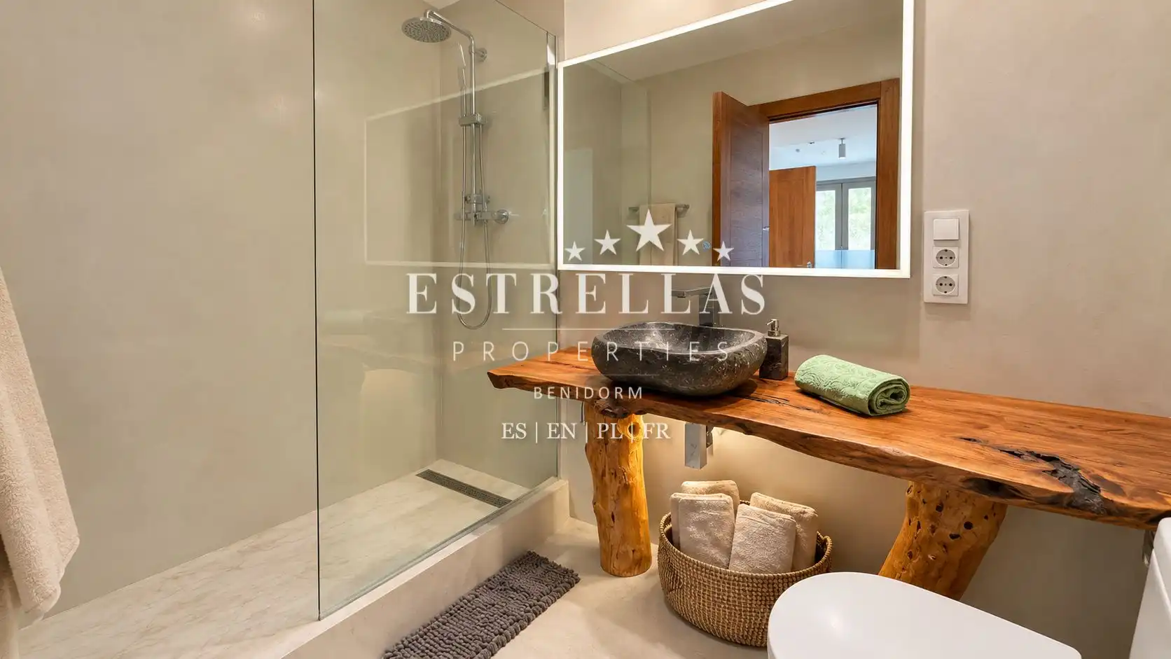 Baño de Apartamento en venta en Altea con Aire acondicionado, Calefacción y Jardín privado