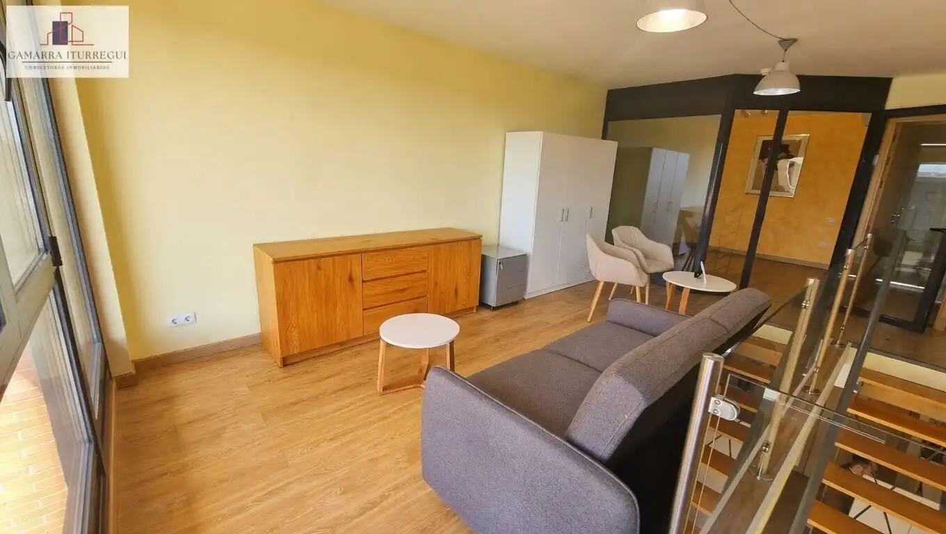 Living room of Office for rent in Tres Cantos  with Air Conditioner, Heating and Furnished
